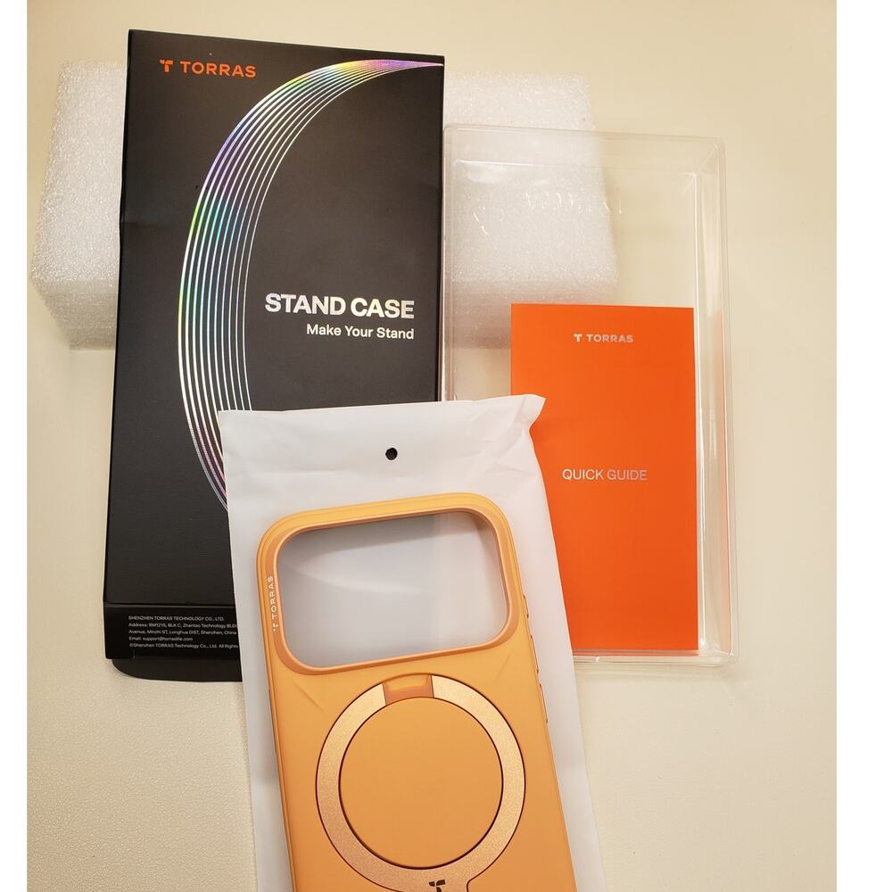 Torras Magnetic Ostand Case with Ostand for iPhone 16 Pro